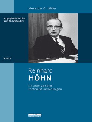 cover image of Reinhard Höhn
